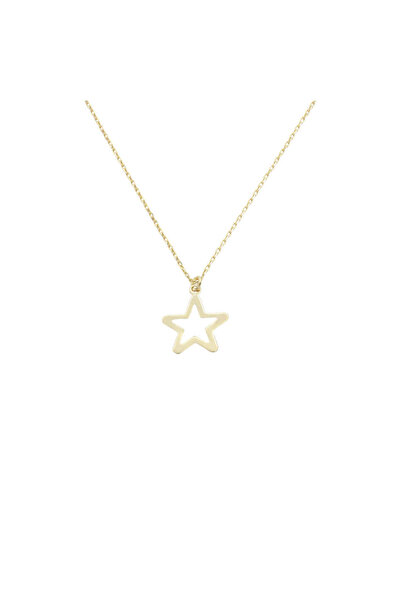 Bijuteria SORELLY 14k Gold Chain Star Outline