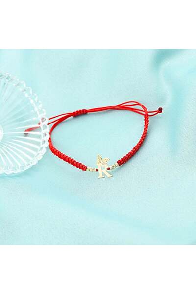 Bijuteria SORELLY Bratara Aur 14k Snur cu Initiala R