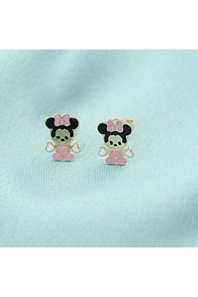 Bijuteria SORELLY Cercei Aur 14k Copii Minnie