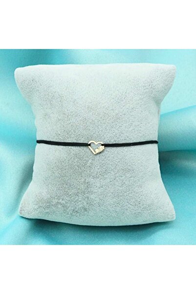 Bijuteria SORELLY Bratara Aur 14k Snur Inima cu Bebelus Rosu