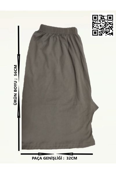 A&K ZÜMRA Model Mother Leggings și pantaloni scurți din bumbac pieptănat până la genunchi Plus Size Mesh