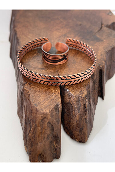 Rupen Kraft سوار نحاسي قابل للتعديل مصنوع من النحاس الخالص بنسبة 100%، مزيج م...