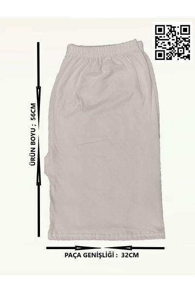 A&K ZÜMRA Model Mother Leggings și pantaloni scurți din bumbac pieptănat până la genunchi Plus Size Mesh