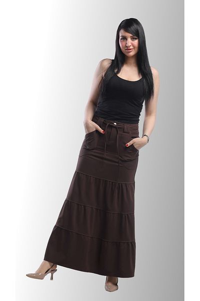 SUGA Flowy maxi skirt