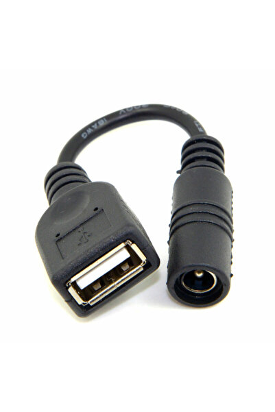 OEM DC Power Jack 5.5x2.1mm to USB Female Adapter Cable for Phones and Tablets