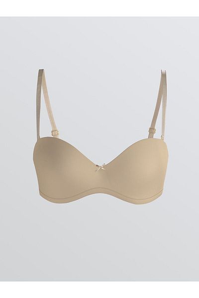 LC Waikiki Create Your Style from Uzg Store |   White Underwire Unpadded Plain Strapless Bra