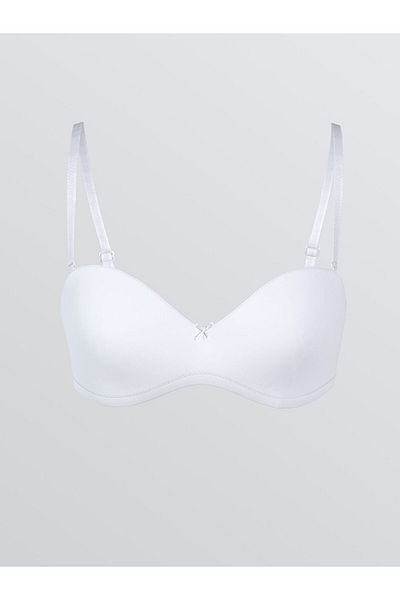 LC Waikiki Quality Parts from Celebi Store |   White Underwire Unpadded Plain Strapless Bra