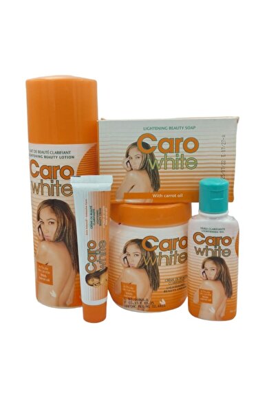 Caro White مجموعة تفتيح البشرة المكونة من 5 قطع