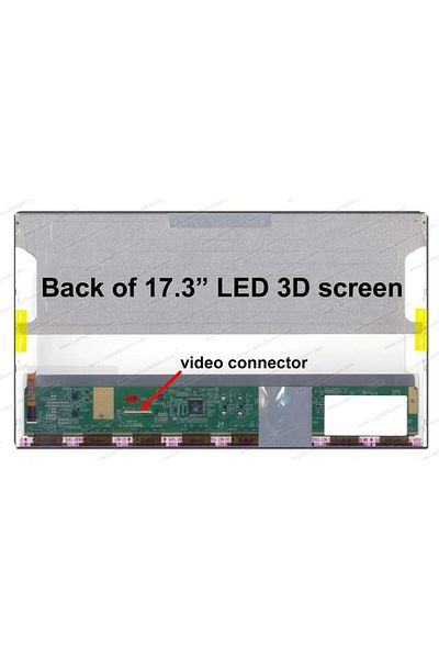 OEM Ecran laptop 17,3 inch 1920x1080 FHD, compatibil 3D, model LTN173HT02-D02, 40 pini