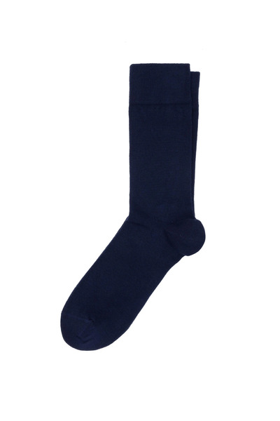 Pierre Cardin 100% бавовняний темно-синій комплект піжами для чоловіків з 4 предметами (1 пара шкарпеток в подарунок) 6PQI4EKR8RKE1.4L