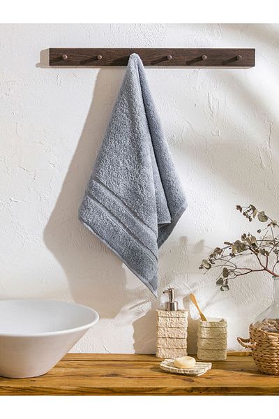 LC Waikiki Quality Parts from Celebi Store |   Blue Cotton Face Towel 50X80 cm