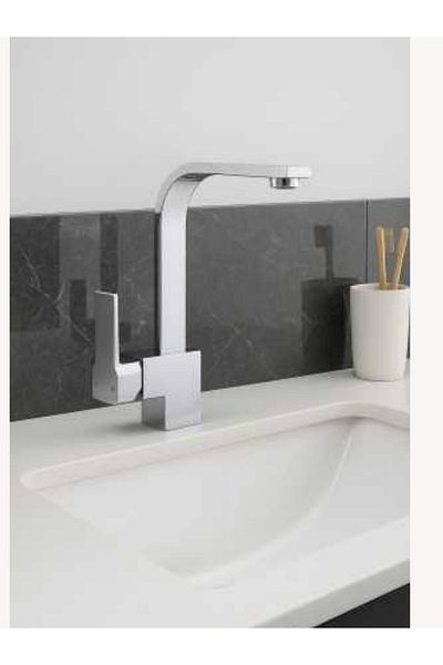 RUDİS Brass Material Modern Sink Faucet with Showerhead