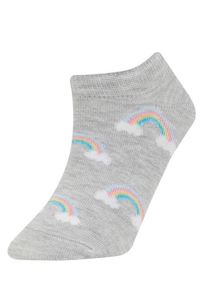 DeFacto New Season Girls' 5-Piece Cotton Booties Socks