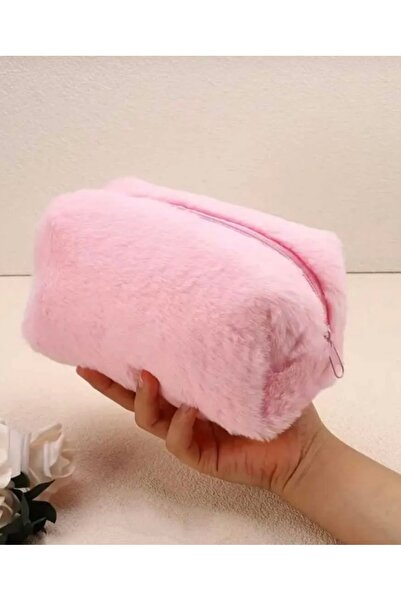 ByPanduf Pembe makyaj çantası