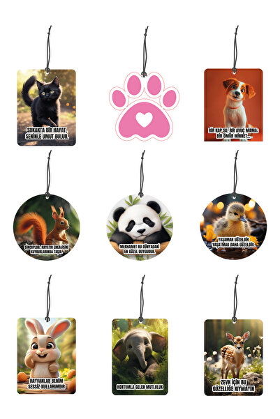 ByMeyla معطر السيارة وملحقات التوربيدو المكونة من أجمل الصور والصور الممتعة في عالم الحيوانات