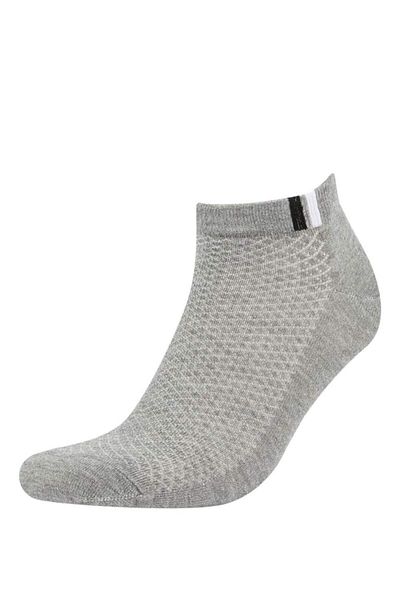 DeFacto New Season Men's 3-Piece Cotton Booties Socks