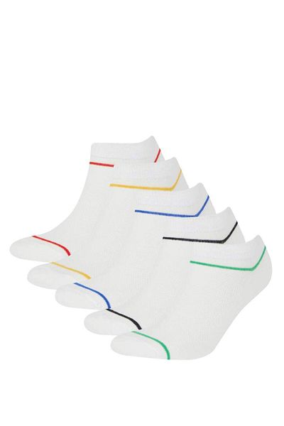 DeFacto New Season Men's 5-Piece Cotton Booties