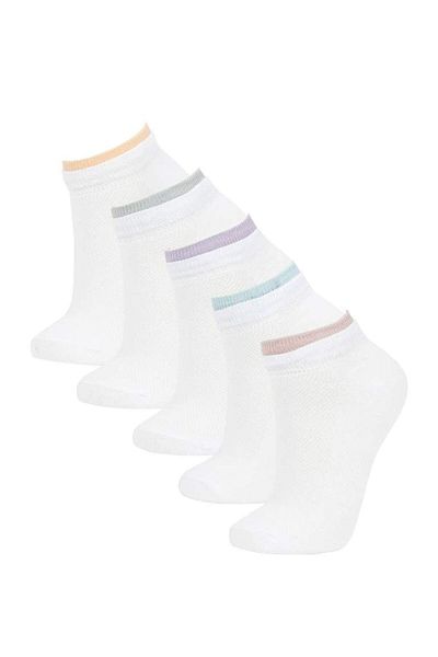 DeFacto New Season Women's 5-Piece Cotton Booties Socks