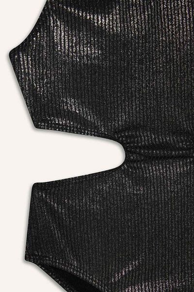 DeFacto New Season Girl's Shiny Fabric Swimsuit
