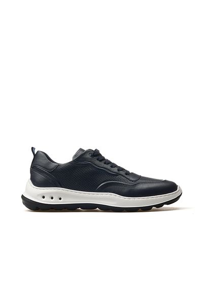 Libero Men's Genuine Leather Casual Shoes 25Y H1001 m Navy Blue
