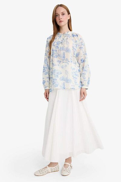 DeFacto New Season A-Line Voile Maxi Skirt