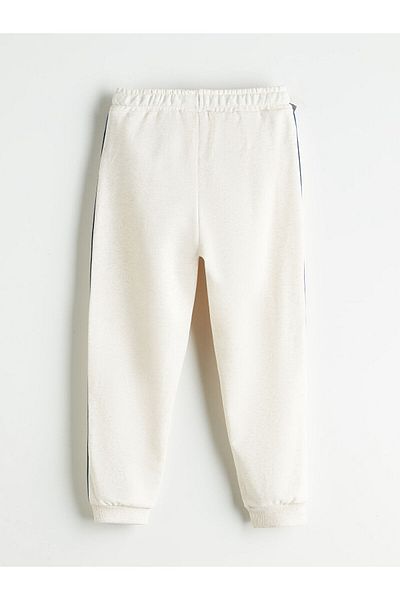 LC Waikiki Embroidered Boys' Jogger Sweatpants with Elastic Waist