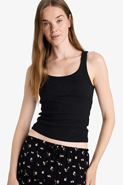 DeFacto Fitted U Yaka Fitilli Kaşkorse Atlet F7818AX25AU