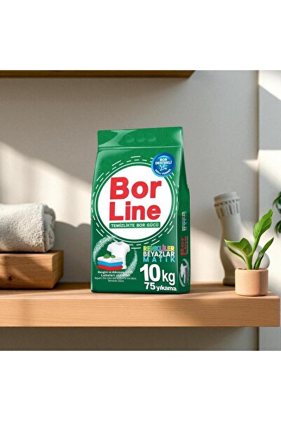 BORLINE 10 kg Renkliler ve Beyazlar İçin Toz Deterjanı