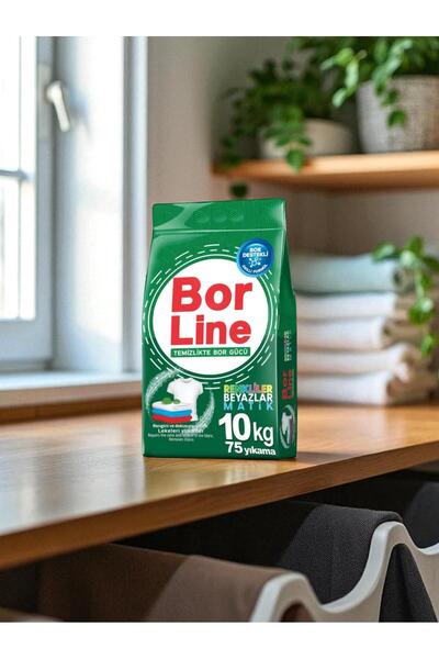 BORLINE 10 kg Renkliler ve Beyazlar İçin Toz Deterjanı
