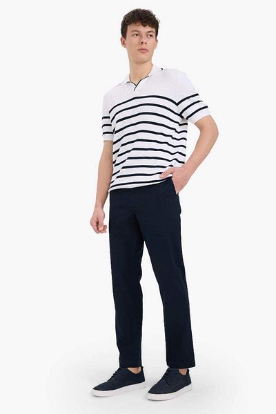 DeFacto New Season Regular Fit Regular Cut Straight Leg Chino Trousers