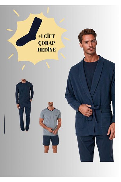 Pierre Cardin Cotton Special Boxed Groom Dowry Set with Cheese and Jam (+1 Pair of Socks Gift) 6Pqi7Ekr5Rke1.6L