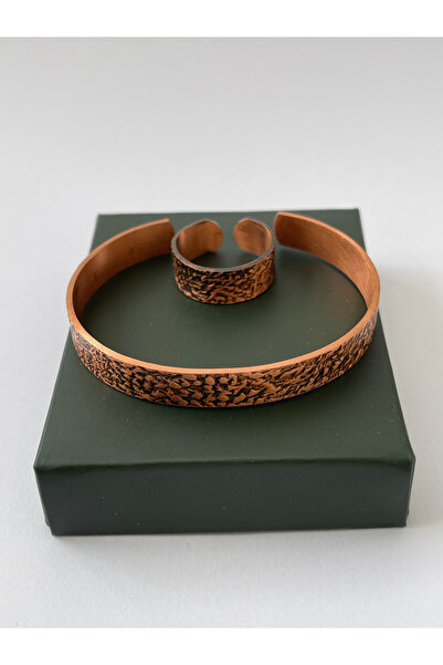 Rupen Kraft Unisex adjustable 100% pure copper bracelet stylish copper ring c...