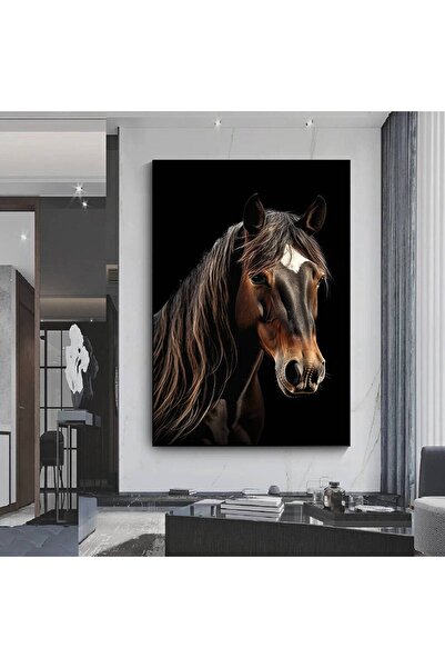 idora Beyaz At Duvar Sanatı At Dekoru At Resmi Büyük Tuval Sanatı Büyük Resim At Duvar Sanatı Büyük Resim