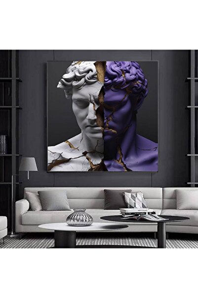 idora Platno sa statuom Davida; Obnovljeno platno sa statuom Davida; Platno s...