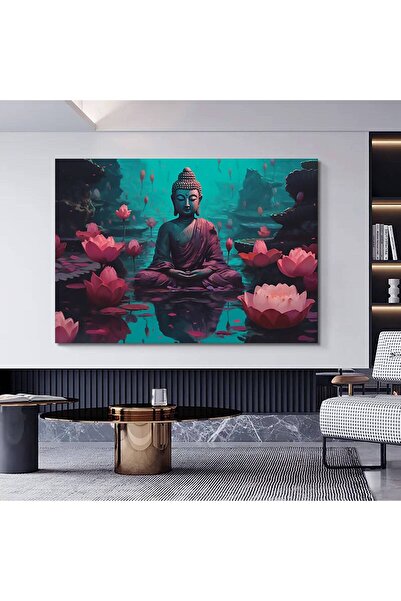 idora Buda na platnu; Budistički poster spreman za uzdizanje