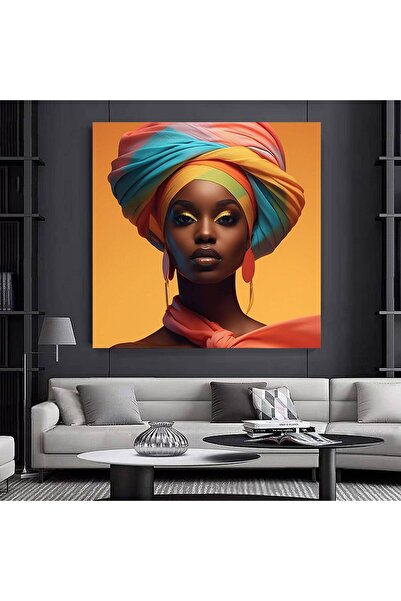 idora Šarene afričke žene na platnu | Afričko-američka umetnost | Moderni print