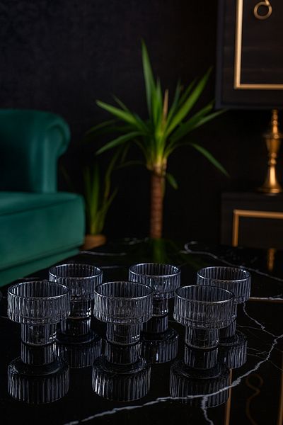 Gülümseten Avm Set of 6 Smoked Colored Glass Origami Mini Presentation Cups Turkish Delight Cups Coffee Side Dragee |   Pinterest Sugar Bowl
