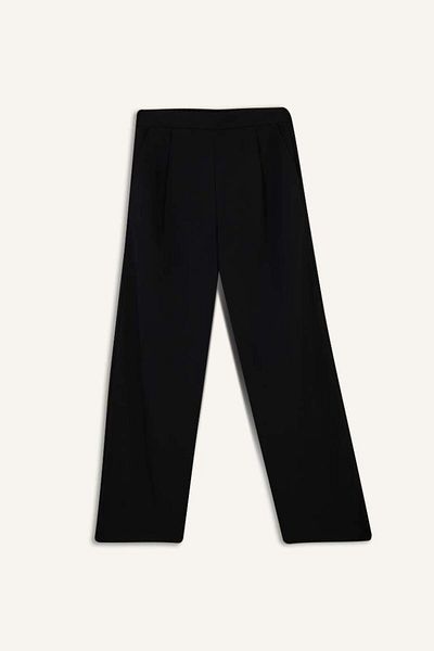 DeFacto New Season Regular Fit Wide Leg Trousers with Pocket Detail