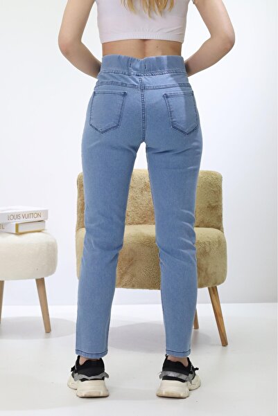 The Velavois Leggings de denim pentru femei