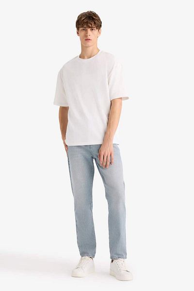 DeFacto New Season Relax Tapered Fit Skinny Leg Jean Trousers