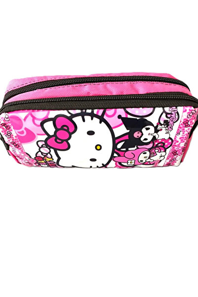 DerinHome Hello kity kuromi cu caracter imprimat cu două ochi suport stilou h...