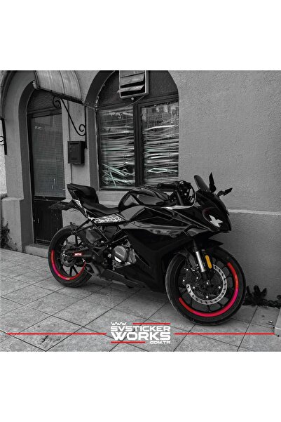 ARONA ملصق Cf Moto 250SR متوسط ​​الهيكل على شكل برق ومطرقة ملصق ديكور بنمط