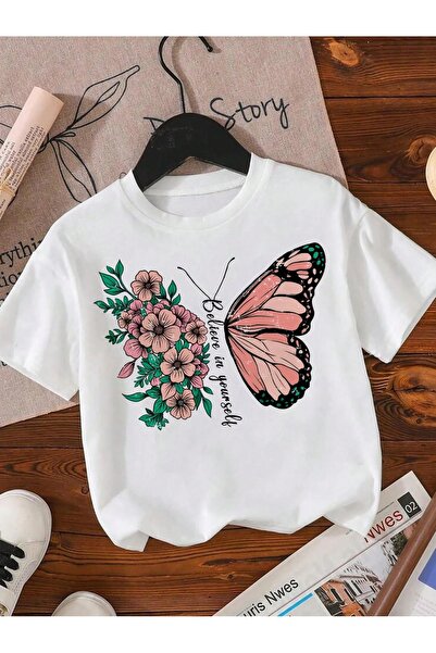 SVART WEAR Tricou pentru fete cu imprimeu bumbac 100% tricou