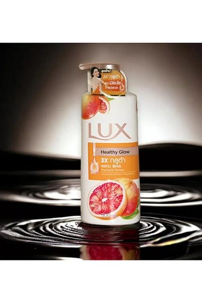 LUX Healthy Glow Energising Grapefruit Fragrance Body Wash 500ml