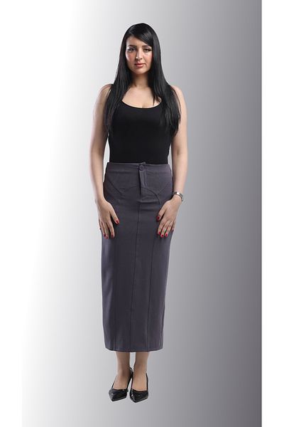 SUGA Iris midi skirt