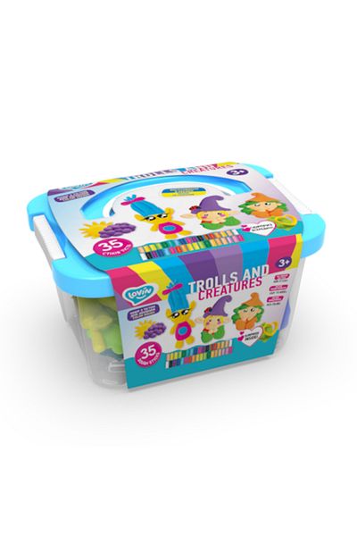 Lovin' Do Modelling Clay Set, Lovin'Do - Trolls and Creatures