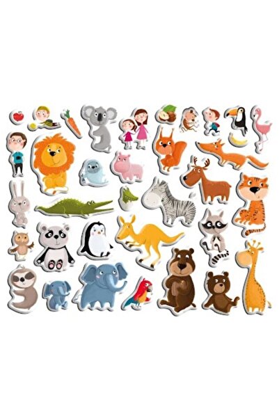 Dodo Joc magnetic cu 35 de piese La Zoo