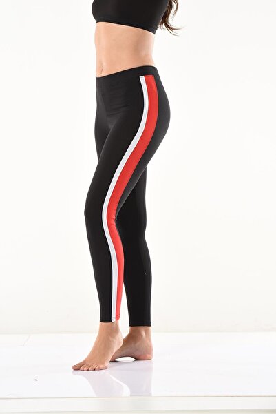 Talya Underwear Derya Lead High Waist Side Stripe Sports Leggings