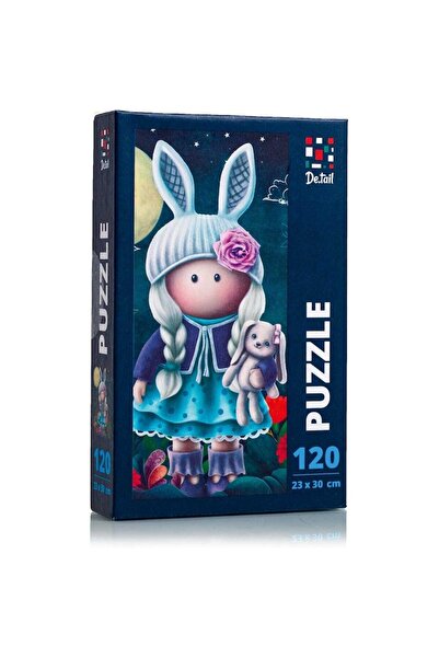 Roter Kafer Puzzle Little Bunny Doll, 23x30 cm, 120 pieces, De.tail