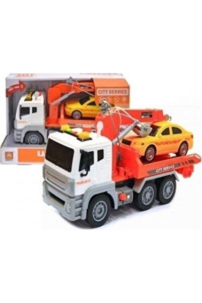 MAKSIK Tow Truck with Crane, Maksik, Multicolor